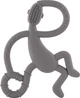 Игрушка-прорезыватель Matchstick Monkey силиконовый Танцующая обезьянка Серый 14 см (MM-DMT-001) (0659436975521) - изображение 3