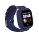 Дитячі розумні годинник-телефон з GPS трекером Baby Smart Watch Q90s Original Black-Blue Синій - зображення 1