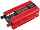 Перетворювач UKC авто інвертор 12В-220В 1000W LCD KC-1000D + USB Red - зображення 3