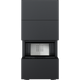 Камінна топка Kratki NBC 7 в обудові HOME EASY BOX стальний - чорний - изображение 4
