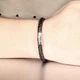 Чоловічий шкіряний браслет Primo Collar Black з магнітною застібкою - зображення 5
