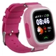 Дитячі розумні смарт годинник-телефон з GPS трекером Smart Baby Watch Q90 Pink - зображення 1