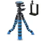 Трипод / Гибкий штатив для смартфона с держателем, камеры Alitek Flexible H19 Black/Blue (620320) - изображение 1