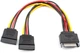 Кабель Atcom Sata - 2 Sata 0.2 м (14366) - изображение 1
