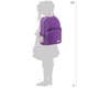 Рюкзак полукаркасный школьный Kite Education Smart для девочек 38 x 28 x 15 см 16-25 л Фиолетовый (K19-702M-2) - изображение 15