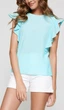 Блузка Conte Elegant CE LBL 1093 S (170-84-90) Aqua Blue-White (4810226517994) - изображение 1
