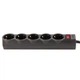 Фільтр живлення LogicPower 5 розеток 3м LP-X5 Premium Black (LP9584) - зображення 2