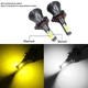 Светодиодные LED лампы головного света Idial 9005/9006(H3/H4) White/Yellow COB 3600Lm 25Watt 6000K/4300K - изображение 3