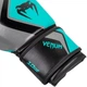 Боксерские перчатки Venum Original Contender 2.0 (16oz) Серые с бирюзовым и черным - изображение 3