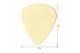Набір медіаторів Fender 351 DURA-TONE .71 12-PACK, OLYMPIC WHITE - зображення 5