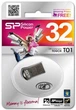 Флеш USB 2.0 Silicon Power 32GB Touch T01 Чорний металік (SP032GBUF2T01V1K) - зображення 2