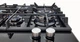 Варочная поверхность газовая Luxor RG 650 BGL SS Wok + круглая подставка WOK в подарок, черный - изображение 7