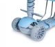 Детский самокат - трансформер 5 в 1 Scooter Simple Blue с родительской ручкой - изображение 3