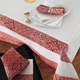 Скатертина Tradi linge Mosaic Rubis 250см 1132067 - зображення 2