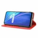Чехол-книжка Deexe Retro Style для Realme 6 / 6s - Red - изображение 6