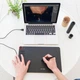 Планшет бездротовий графічний XP-Pen Deco 03 робоча поверхня 254x143мм 6 клавіш та кільце управління - зображення 3