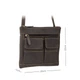 Жіноча шкіряна сумка Visconti 18608/A Slim Bag Oil Brown (18608 OIL BRN) - зображення 4