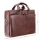 Чоловіча шкіряна сумка Visconti Hugo з отд/для ноутбука 15" з зах RFID Brown (ML31 BRN) - зображення 4