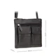 Жіноча шкіряна сумка Visconti 18608/A Slim Bag Black (18608 BLK) - зображення 4