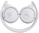 Наушники JBL T500BT White (JBLT500BTWHT) - изображение 5