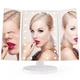 Зеркало светодиодное с LED подсветкой для макияжа Magnifying LED Mirror раскладное с увеличением (от батареек и USB) - изображение 5