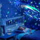 Ночник детский светильник проектор звездный небо Star Master Dream Rotating Blue (351V) - зображення 6