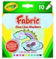 Набір маркерів з тканини Crayola 10 кольорів - зображення 2