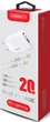 Сетевое зарядное устройство для Intaleo TCGQPD120T Type-C 20W QC PD с кабелем Type-C - lightning White (1283126510007) - изображение 6