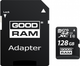 Карта памяти Goodram microSDXC 128GB UHS-I class 10 + adapter (M1AA-1280R12) - изображение 1