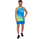 Форма для легкой атлетики мужская Zelart Lidong 8309 размер L (160-165см) Blue-Green - изображение 5