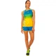 Форма для легкой атлетики женская Zelart Lidong 8302-1 размер XL (46-48) Yellow-Blue - изображение 5