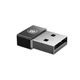 Адаптер перехідник USB на Type-C BASEUS Exquisite (USB 2.0, 480 Mbps, OTG). Black - зображення 3
