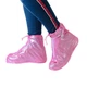 Чехлы-бахилы для обуви ПВХ Coolnice M (37-38) Розовые - изображение 3