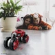Машинка на радиоуправлении Dance Monster Stunt Красная ударостойкая игрушечная Перевёртыш для дрифта и трюков на аккумуляторе - изображение 7