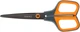 Ножиці офісні Axent Titanium 19 см Сіро-оранжеві (6306-06-a) - зображення 1