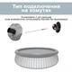 Бассейн надувной семейный детский Intex SUPER-TOUGH 28110 (244х76 см) трёхслойный "Мозайка" (без насоса) - изображение 4
