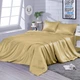 Комплект постільної білизни Zastelli Полуторний 145x210 см Beige Штучний шовк (2500000075452) - зображення 1