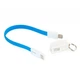 Дата кабель USB 2.0 AM to Type-C 0.18m blue Extradigital (KBU1787) - изображение 2