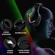 Ігрові дротові навушники Onikuma K1-B з мікрофоном і RGB підсвіткою Black (K1-B) - зображення 4