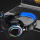 Ігрові дротові навушники Jedel GH202 з мікрофоном і RGB підсвіткою Black/Blue (GH202) - зображення 8