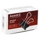 Біндер Axent 19 мм, 12 штук, чорний - зображення 1