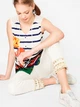 Блуза в полоску с принтом Desigual 72C2WB7 M (79353M) Мультиколор - изображение 3