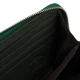 Кошелек женский кожаный Kafa RFID BC74 зеленый - изображение 6