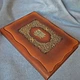 Ежедневник в кожаном переплете Киевский коричневый А5 Maple 0080 - изображение 3