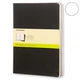 3 блокнот Moleskine Cahier великих чорних QP323 - зображення 1