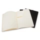 3 блокнот Moleskine Cahier великих чорних QP323 - зображення 2