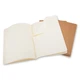 3 блокноти Moleskine Cahier великих бежевих 9788883705069 - изображение 2
