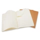 3 блокноти Moleskine Cahier середніх бежевих 9788883704987 - изображение 2