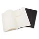 3 блокноти Moleskine Cahier середніх чорних 9788883704956 - изображение 2