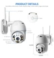 Вулична IP камера відеоспостереження UKC CAMERA CAD N3 WIFI IP 360/90 4.0mp поворотна з віддаленим доступом (2109) - зображення 5